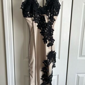 Elegant Black Lace Dress